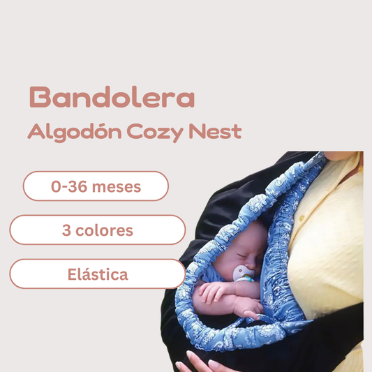 Bandolera de Algodón Cozy Nest