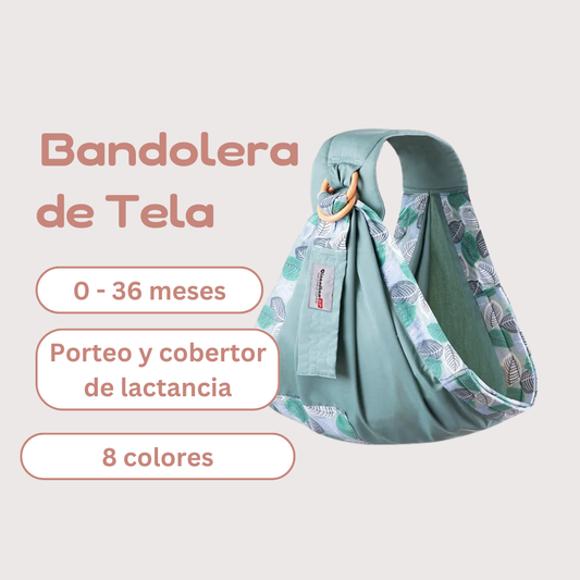 Bandolera Portabebés y Cobertor de Lactancia
