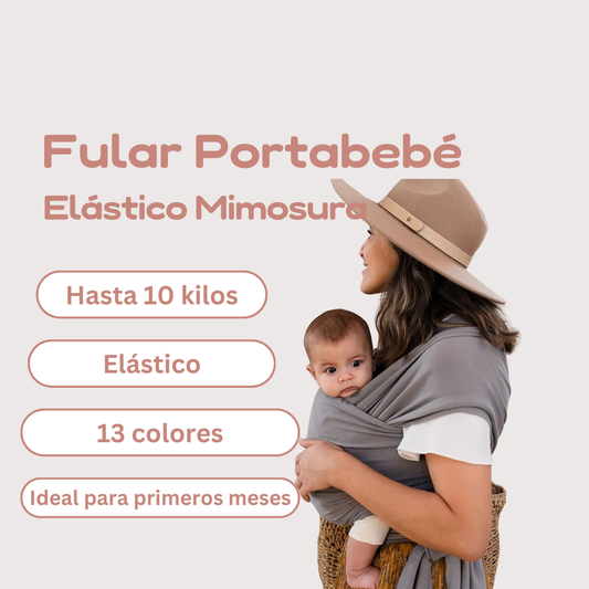 Fular Portabebés Elástico Mimosura