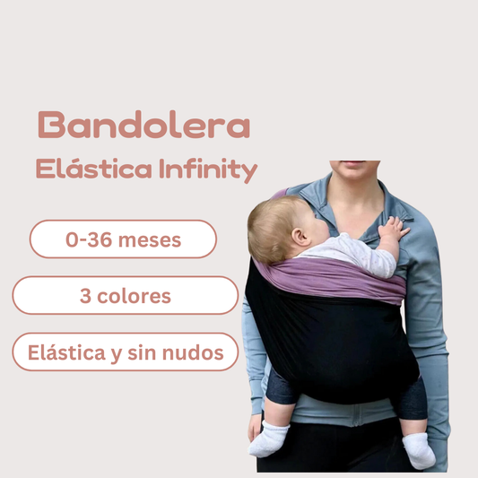 Bandolera Portabebé Elástica Infinity