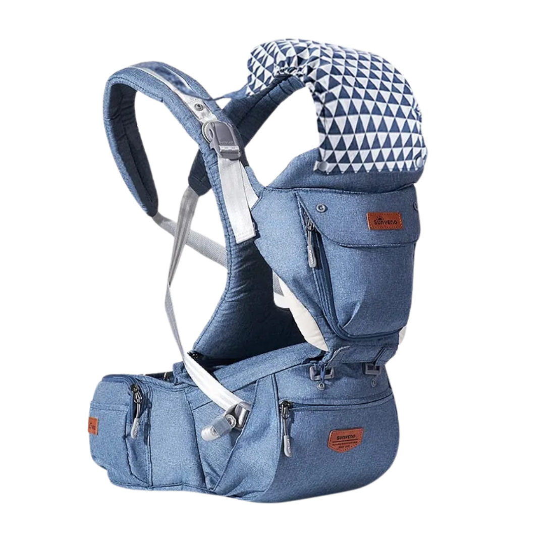 Sunveno Portabebés Ergonómico con Asiento de Cadera 3 en 1