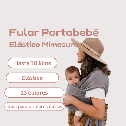 Fular Portabebés Elástico Mimosura